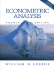 Econometric Analysis (4th Edition) (Iceberg)