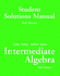 Intermediate Algebra: Student Solutions Manual Internal 5th Edition