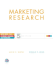 Marketing Research [With Cdrom]