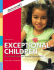 Exceptional Children: an Introduction to Special Education: United States Edition