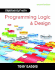 Starting Out With Programming Logic and Design (2nd Edition)