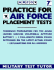 Practice for Air Force Placement Exams (Practice for Air Force Placement Tests, 7th Ed)