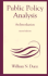 Public Policy Analysis: an Introduction (2nd Edition)