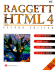 Raggett on Html 4