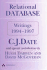 Relational Database Writings, 1994-1997
