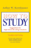 How to Study: Suggestions for High-School and College Students (3rd Edition)