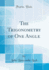 The Trigonometry of One Angle Classic Reprint