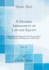 A General Abridgment of Law and Equity, Vol 16 Alphabetically Digested Under Proper Titles With Notes and References to the Whole Classic Reprint