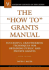 The 'How to' Grants Manual: Successful Grantseeking Techniques for Obtaining Public and Private Grants (American Council on Education/Oryx Press Series on Higher Education)