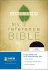 Large Print Reference Bible-Niv-Personal Size