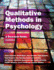 Qualitative Methods in Psychology: a Research Guide: a Research Guide