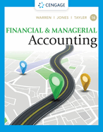 Financial & Managerial Accounting (Working Papers, Chapters 16-26) (8th, 05) By Reeve-Fess [Paperback (2004)]