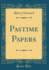 Pastime Papers Classic Reprint