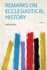 Remarks on Ecclesiastical History