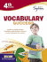 Fourth Grade Vocabulary Success (Sylvan Workbooks) (Language Arts Workbooks)