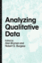 Analyzing Qualitative Data