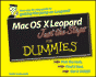 Mac Os X Leopard Just the Steps for Dummies