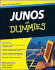 Junos® for Dummies®