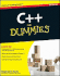 C++ for Dummies