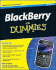 Blackberry for Dummies