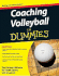 Coaching Volleyball for Dummies