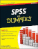 Spss for Dummies