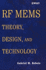 Rf Mems: Theory, Design, and Technology