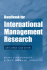 Handbook for International Management Research