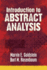 Introduction to Abstract Analysis: Nasa Sp-203