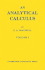 An Analytical Calculus: Volume 1: for School and University