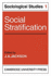 Social Stratification: Volume 1, Sociological Studies (Sociological Studies, 1)