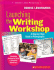 Scholastic Launching the Writing Workshop: a Step By Step Guide in Photographs