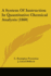 A System of Instruction in Quantitative Chemical Analysis (1860)