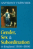 Gender, Sex and Subordination in England, 1500-1800
