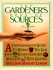 Gardener's Book of Sources