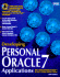 Developing Personal Oracle 7 Applications