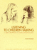 Listening to Children Talking: a Guide to the Appraisal of Children's Use of Language