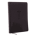 Nkjv, Value Thinline Bible, Large Print, Imitation Leather, Black, Red Letter Edition (Leather / Fine Binding)