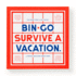 Brass Monkey-Bin-Go Survive a Vacation-Game Book With Bingo Cards for Road Trips and Family Vacations