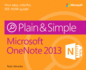 Microsoft Onenote 2013 Plain & Simple