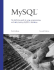 Mysql: the Definitive Guide to Using, Programming, and Administering Mysql 4 (Developer's Library)