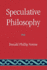 Speculative Philosophy