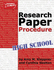 Teachers Discovery Research Paper Procedure