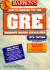 How to Prepare for the Gre: Graduate Record Examination (Barron's How to Prepare for the Graduate Record Examination)