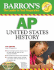 Barron's Ap United States History [With Cdrom]