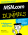 Msn. Com for Dummies (for Dummies (Computers)) By Lowe