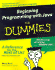 Beginning Programming With Java for Dummies