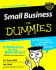 Small Business for Dummies