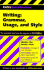 Writing: Grammar, Usage and Style (Cliffs Quick Review S. )