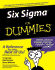 Six Sigma for Dummies, 2nd Edition